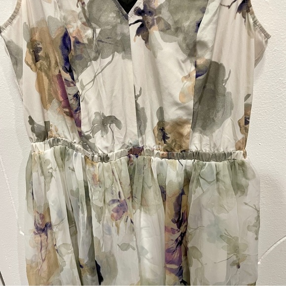 SimplyVera Vera Wang Floral Dress - Picture 4 of 11